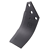 Lame droite pour Fraise/Rotavator BREVIGLIERI 0066046D adaptable - Blacksteel©