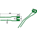 Dent de fenaison pour DEUTZ-FAHR VF16642899.88 adaptable - BlackSteel©