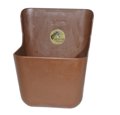 Kunststoff Futtertrog 11,5 Liter braun