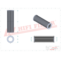 Filtre hydraulique adaptable HIFI FILTER SH52300