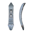 Soc de cultivateur avec plaquettes carbure, plaquettes arrière et rechargement AMAZONE 78708860 adaptable