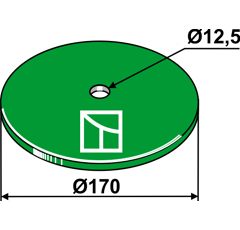 Ressorts à lame 170 mm pour KVERNELAND 57067 adaptable