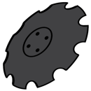 Hohlscheibe, gezahnt M65400214R Maschio Original