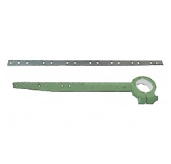 Tête de lame pour barre de coupe JOHN DEERE AH233878 adaptable