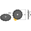 FM-Messer für LUCLAR 110010015 Nachbau  