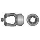 Aufsteckgabel B0165H13W- 1 3/4" Z6 Ziehverschluss, Stahl Benzi