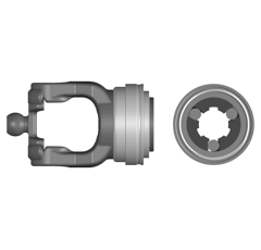 Aufsteckgabel B0105C10W- 1 3/8" Z6 Ziehverschluss Benzi