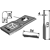 Couteau pour faucheuse JF-STOLL 1380-0046 adaptable - Blacksteel©