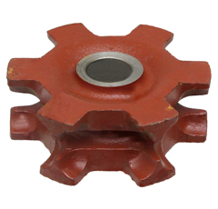 Noix étoilée 6 dents pour STRAUTMANN 30003412 adaptable