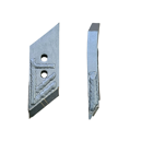 Pointe Gauche avec plaquettes carbure et rechargement OVLAC 64000540 adaptable