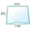 Pare-brise pour machine agricole NEW HOLLAND 87580303 adaptable