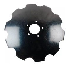Disque crénelé ∅560x6 - 5 trous pour déchaumeur DALBO 80388 adaptable