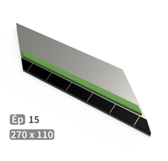 Mise Droite à souder carbure et rechargement TOUTES MARQUES 270x110 mm adaptable