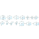 Vitre arrière pour machine agricole CASE IH 1332383C1 adaptable