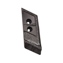 Pointe Droite carbure et rechargement pour charrue KVERNELAND KK053090B adaptable