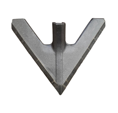 Soc de bineuse avec plaquettes carbure HATZENBICHLER R409463 adaptable