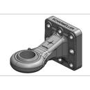 Ringzugöse, Ø 71 mm  145x145 mm, 8-Loch,Kugelgelenk, Schwarz      