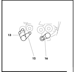 01145050AB Keilriemen Deutz