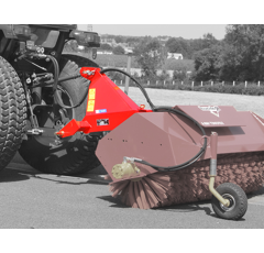 Attelage trois points arrière pour balayeuse SUPERNET - RABAUD