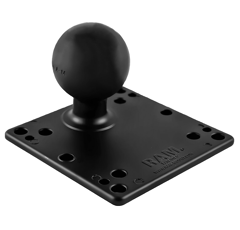 Boule Ø 5,71 cm avec base carré | RAM