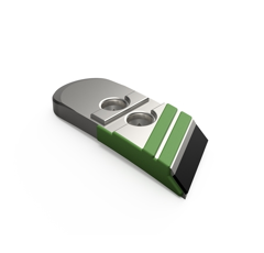 Pointe Gauche carbure et rechargement pour charrue BUGNOT 6034 adaptable