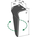 Kreiseleggenzinken - rechts RHBRE39R RH  Breviglieri