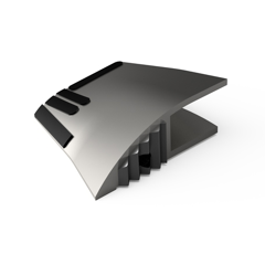 Botte Gauche pour semoir avec plaquettes carbure MASCHIO GASPARDO G19203910R adaptable