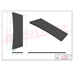 Filtre à air adaptable HIFI FILTER SC90272