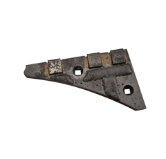 Nez de contre-sep Gauche avec plaquettes carbure équerres et rechargement LEMKEN 3401901 adaptable