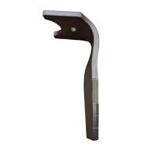 Dent de herse rotative Droite plaquettes carbure, fixation rapide KUHN K2500100 adaptable