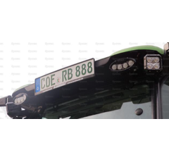 Phare de travail Ovale 4 LED 10-60V 44W 7000 lumens 