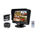 Kit caméra de recul filaire 120° AHD avec moniteur 9'' Quad | TECHNI-POWER