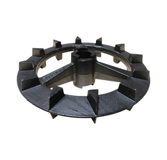 Roue crosskill Ø 400 mm pour rouleau émotteur LEMKEN 4239010 adaptable - BlackSteel©