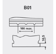 Batterie  LUCAS Premium LP668 12V - 110Ah - P+ en bas à droite