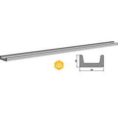 Kratzbodenleiste MENGELE 03-034648 Nachbau  