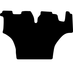 Passform Fußmatte passend für Case Quantum F ab Bj. 2023