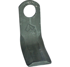 Couteau-Y pour broyeur 110x40mm CLEMENS adaptable - Blacksteel©