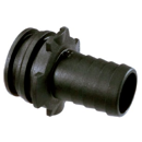 Raccord à agrafe T5 mâle/cannelé - tuyau 20 mm adaptable