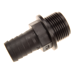 Schlauchanschluss Gew.1",Tülle 25,länge 72,5 Agrotop