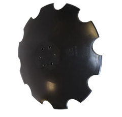 Disque crénelé ∅560x6 pour déchaumeur adaptable - Blacksteel©