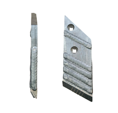 Pointe Droite carbure et rechargement pour charrue LEMKEN 3364054 adaptable