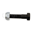 Boulon avec écrou autobloquant M8 x 1,25 mm pour broyeur ROUSSEAU adaptable
