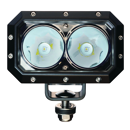 Phare de travail Rectangulaire 2 LED 9-36V 40W 4000 lumens 