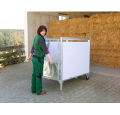 Niche à veau petit 130 x 85 x 131 cm