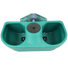 Abreuvoir double pour tonne à eau 55 litres FT55 | SUEVIA
