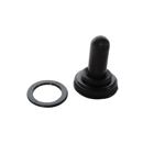 Capuchon noir pour interrupteur de tracteur adaptable