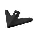 Soc triangulaire DURAFACE 277 mm pour déchaumeur FARMET adaptable