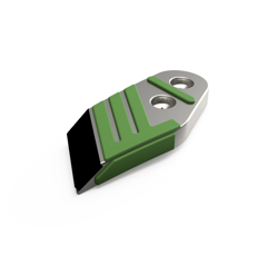 Pointe Droite carbure et rechargement pour charrue KUHN HUARD 622164 adaptable