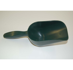 Kunststoff Futterschaufel grün ca.500g
