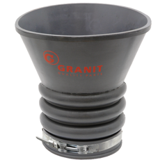 Entonnoir de pompage, raccord 220 / 195 mm